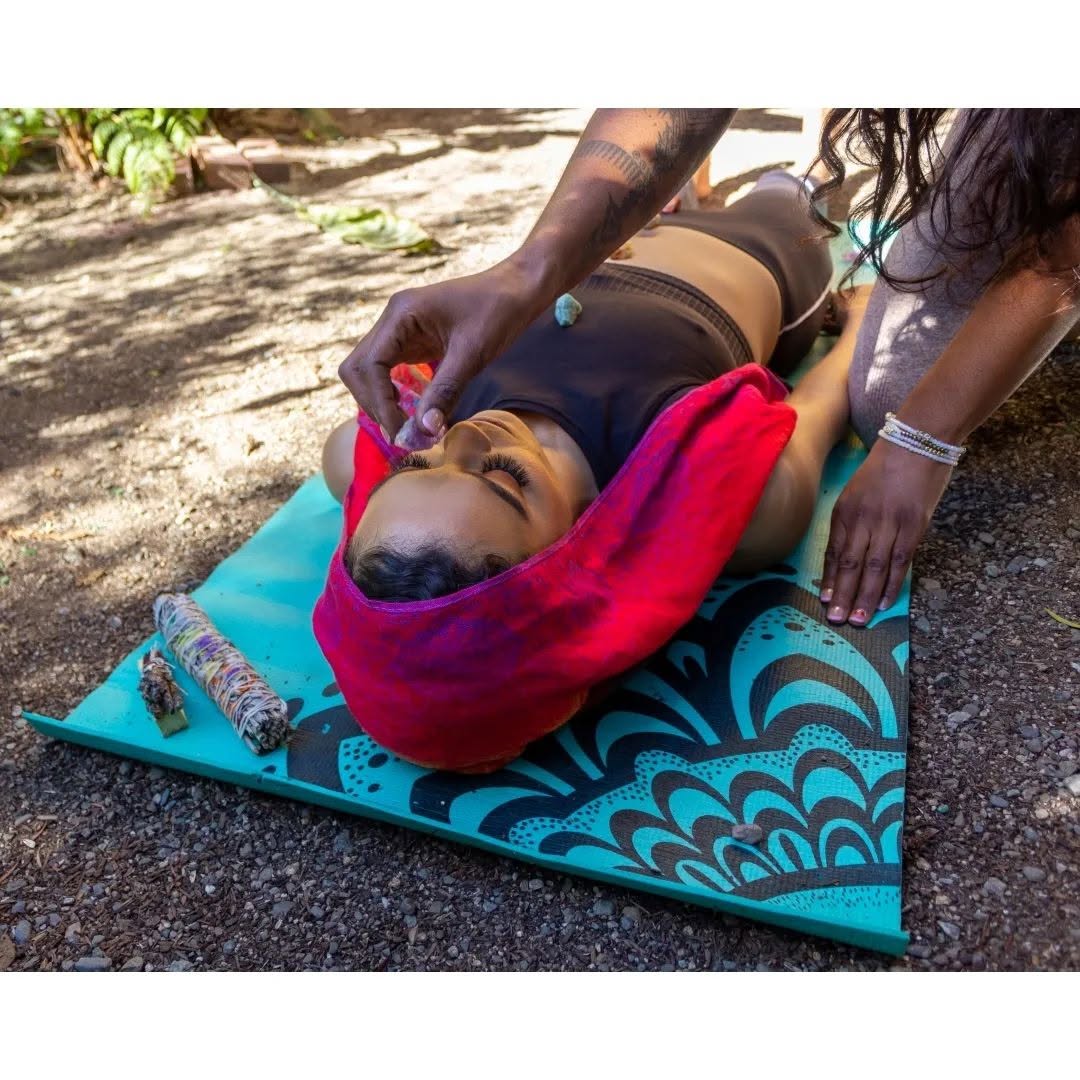 A restorative Go Stretch Factory outdoor wellness session